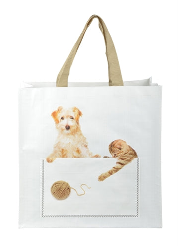 Hoppe shoppingbag kiekeboe hund kat sorti