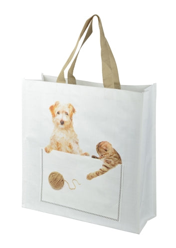 Hoppe shoppingbag kiekeboe hund kat assorti