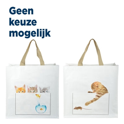 Hoppe Shoppingbag Kiekeboe Kat Sorti