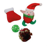 Croci Xmas Cat Lolly con juguetes