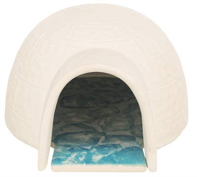 Trixie Hamster iglo med Coles Ceramic White