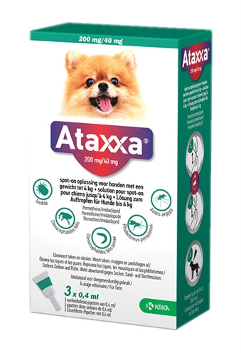 Krka Ataxxa Spot op Hond