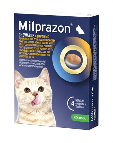 Krka Milprazon Kaut Tabletten Wormingstablets Katze