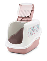 Savic Kattenbak Nestor intryck Flamingo Pink White