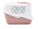 Savic Kattenbak Nestor intryck Flamingo Pink White