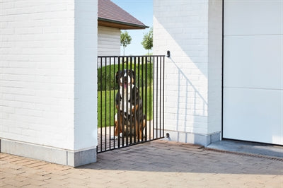 Savic Dog Barrier Locking Fence Outdoor Black