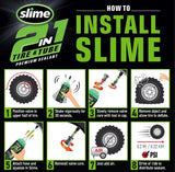 Slim 2-in-1 tires inner tubes sealant