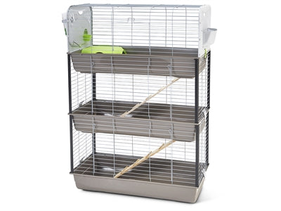 Savic Rodding Cage Caesar 3 Triple Warm Grey