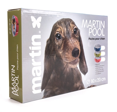 Martin Dog swimming pool Red