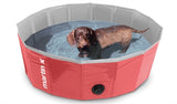 Martin Dog Swimming Basen Red