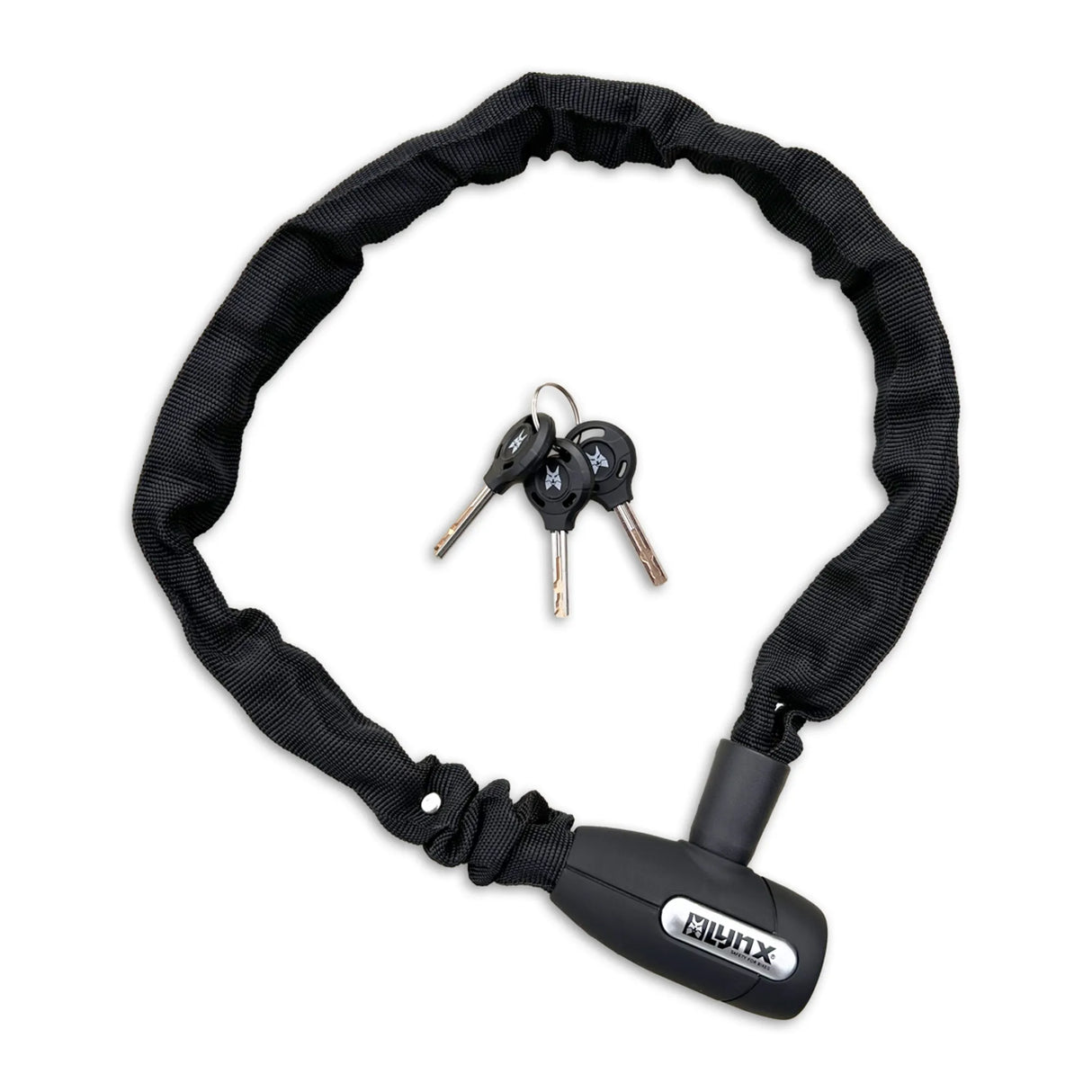 Lynx chain lock 5.5 x 85cm black cityline m