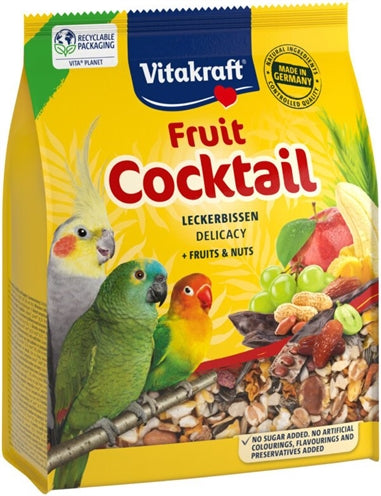 Vitakraft Parakeet agapornis sadni koktajl Delicacy Fruits oreščki