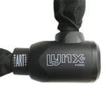 Lynx Chain Lock Art-2 100cmx9.0mm nylon cover svart på kort