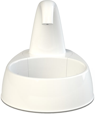 Trixie Drinking fountain Curved stream plastic white