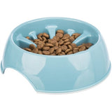 Trixie Food Bowl Slow Celefeding Plastic TPR Assorti