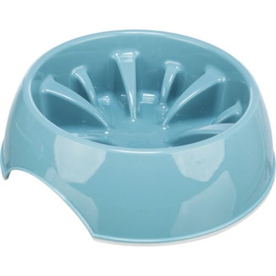 Trixie Food Bowl Slow Celefeding Plastic TPR Assorti