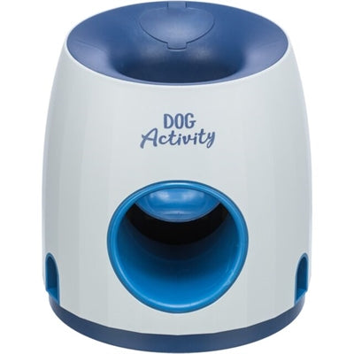 Trixie Dog Activity Strategija igra igro Ball Treat White Blue