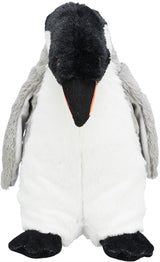 Trixie be eco pinguin en peluche gris blanco reciclado en blanco