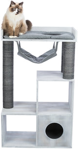 Trixie kraazt Post mat Schaffunktioun Grey