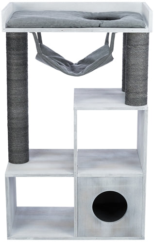 Trixie kraazt Post mat Schaffunktioun Grey