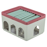 Trixie Cat Activity Rod Box Bordeaux bianco