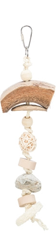 Trixie Nature Toys Coconut Rattan Lavasten Naturel