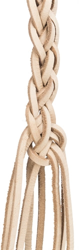 Trixie Toy Laces Leather With Wooden Beads Naturel