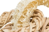 Trixie ring with rattan and corn leaf natural