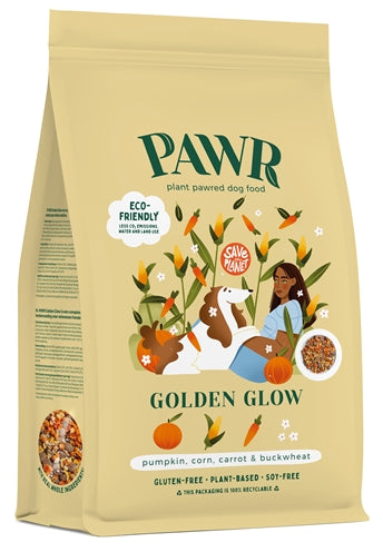 Pawr Geméis gëllen Glow Carrot Corn Pumpkin Buckwheat