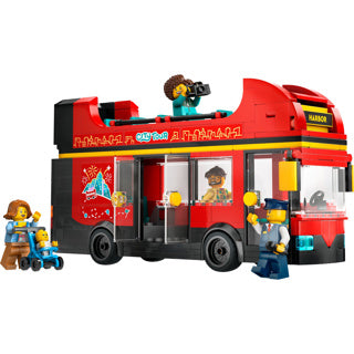Lego city tourist red double-decker bus - 60407
