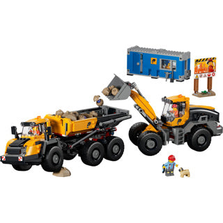 LEGO City 60404 Dump Truck and Excavator