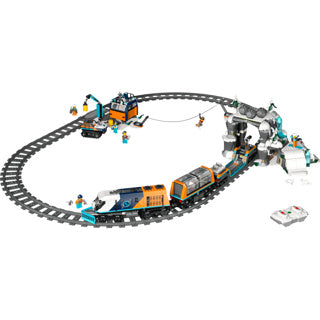 Lego 60470 pociągi miejskie pociąg badawczy na biegunie północnym