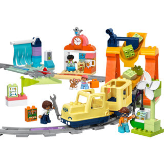 Lego Duplo Town 10428 grouss interaktiv Quartier Zuch