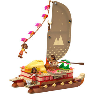 Lego disney princess 43270 vaiana's adventure canoe