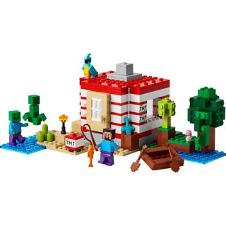 Lego minecraft 21275 the tnt jungle house