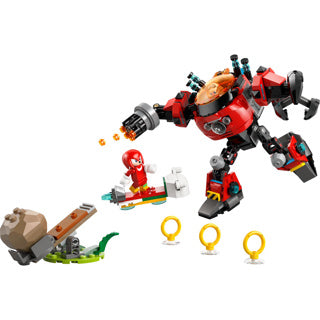 Lego Sonic the Hedgehog - Knuckles vs. Dr. Eggman Egg Crusher Mech Construction Toy (77005)