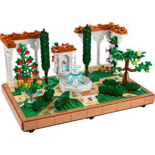 LEGO Icons - Garden and Fountain Building Toy (10359)