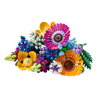 Lego icons wildflowers bouquet building set for adults, botanical collection - 10313