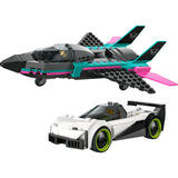 Lego City Jet vs. Car 6 Construction Toy