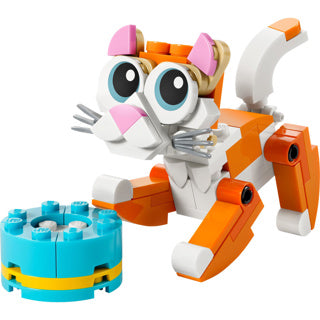Lego 30714 bag orange cat | 10 pieces