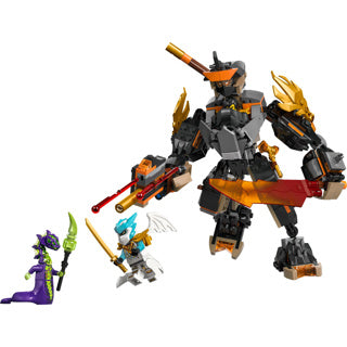 Lego ninjago 71854 cole misijos mechanizmas ir drakonas Zane