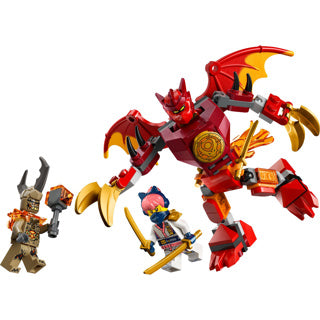 Lego ® Ninjago® Kai's Dragon Mech Battle Pack - Brinquedos Mech - Playset com 3 minifiguras - 71851