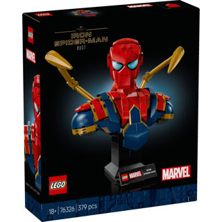 Lego Marvel - Iron Spider-Man Bust Construction Toy (76326)