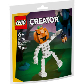 Lego Creator - zábavná Halloweenská kostra - 30717