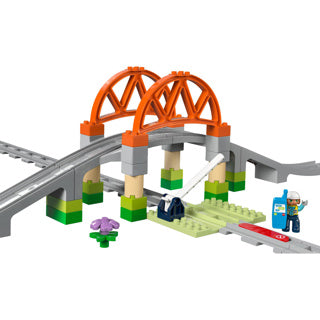 Lego Duplo Town 10426 Zuch Bréck a Bunnen Expansioun Set