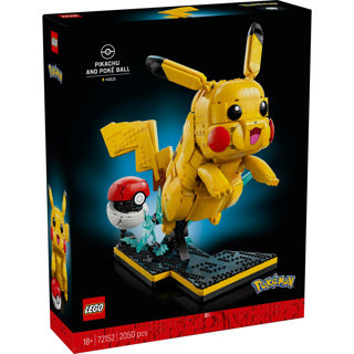 Lego Pokemon 72152 Pikachu and Pokeball