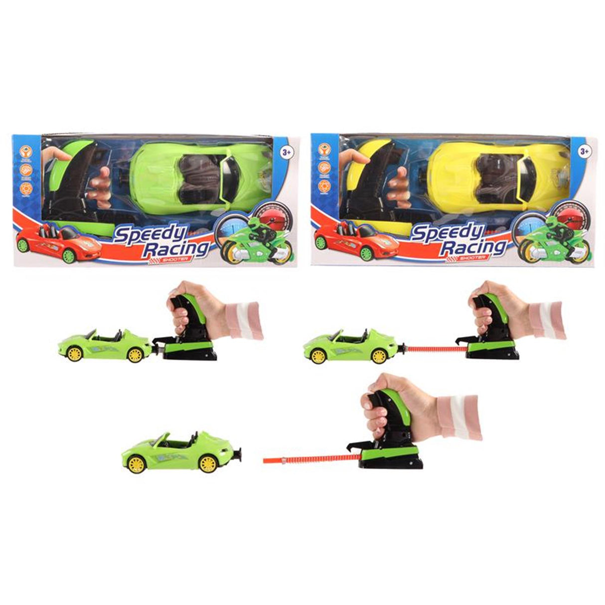 Car with shooter 17cm