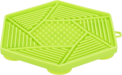 Trixie Lick'n'Snack Mat with Sug Cups Silicone Green