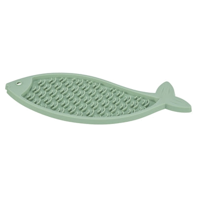 Trixie Lick'n'N'nack Plate Silicone Petrol