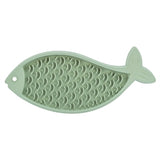 Trixie Lick'n'N'nack Plate Silicone Petrol